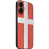 Denmark Flag Distressed iPhone 16 Plus Skin